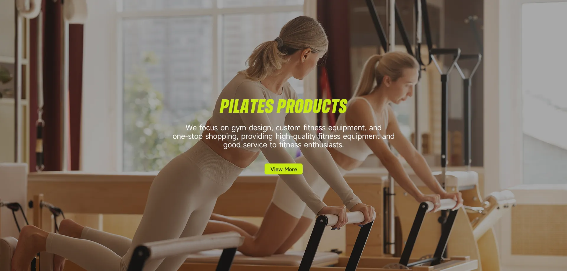Pilates-laitteiden tehdas